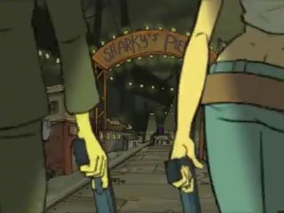 Mondo кинофилми: езда shotgun карикатура