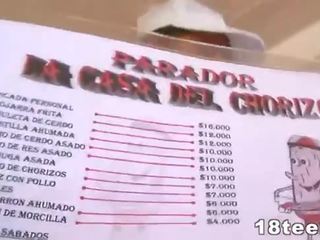 פצפון לטינית נוער קלאודיה castro מזוין ב א מלון חדר (part 2)