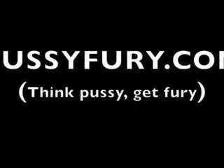 발견 그만큼 세계 의 pussyfury - 묽고 싱거운 딥 스 로트, 항문의, dp, 분출.