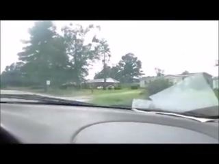 סֶנסַצִיוֹנִי שמנומנת ג'ֵק חבר את תוך driving סביב העיר ו - זרע ב שלה