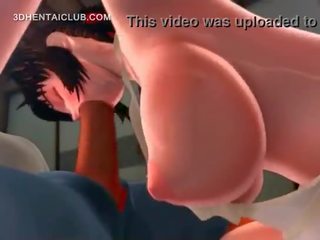 大きい リサ·アン アニメ 美しさ 与え フェラチオ 取得 口 ジゼイズド