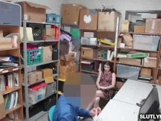 Дебел manhood romping на shoplifters стегнат путка