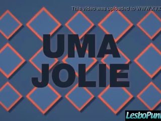 (krissy лин & шийна роза & uma джоли) лез момичета в трудно наказвам x номинално видео лента използвайки секс играчки cli