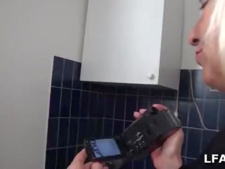Пантера francaise se стрічка оон малий jeune лити sa sexetape
