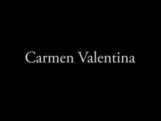 Apel fata carmen valentina squeezes o mare pula!