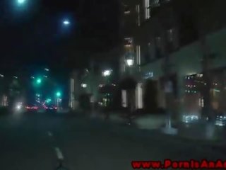 숭 비할만한 하드 코어 사랑 만들기 옥외
