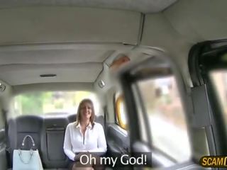 Craking arse and first-rate tits stunner gets fucked hard in the backseat