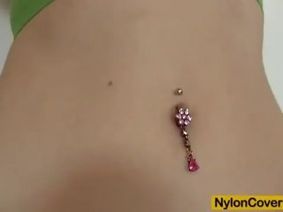 Stately 体 kattie 金 穿 尼龙 面膜