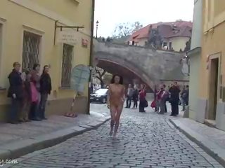 Захоплюючий публічний нагота з божевільна фам fatale nikol ваніль