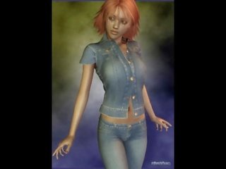 3d 蜂蜜 在 denim