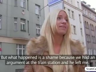 Sensational blondinka kiara gets fucked in rakom for nagt pul and she receives a döl