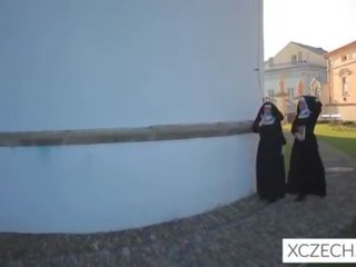 희한 트리플 엑스 비디오 와 catholic 수녀! 와 괴물!