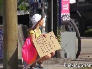 Hitchhiker বালিকা লণ্ডন smith হার্ডকোর এবং জিজড মধ্যে গন
