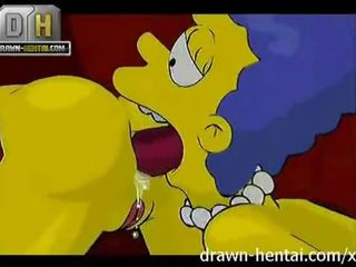Simpsons dirty video - Threesome