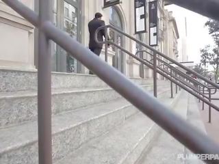 Голям плячка дебеланки червенокоси тензух звезда чука тя нов шеф
