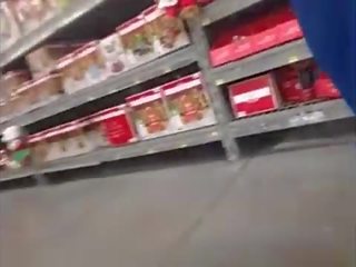 Wife passionate And Masturbates At Walmart's Garden Center