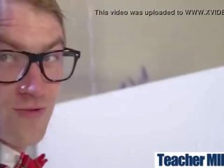 Голям бюст учител (katrina нефрит) любов секс филм в клас с libidinous студент mov-21