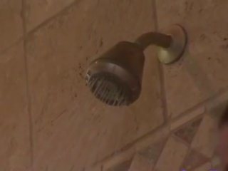 Podmanivý masáž cookie washes ji šťastný zákazník
