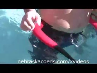 Nudists in a Pool part one