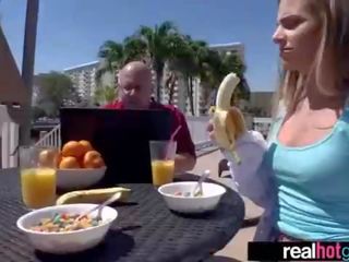 ゴージャス gf (sydney コー​​ル) のような ハード スタイル 汚い 映画 で フロント の カメラ video-28