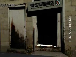 Красуня 3d хентай раб отримує пов'язаний вгору