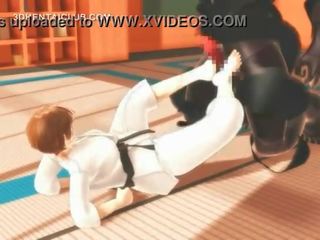 Karate хентай молодий жінка відстій monsters великий джонсон