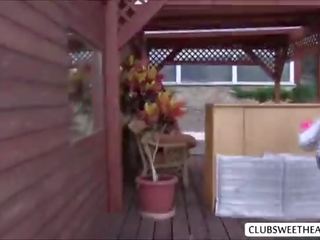 Молодий adriana misses її хлопці укол так вона трахає його коли вони подивитися кожен oth