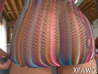 X 额定 电影 丰满 屁股