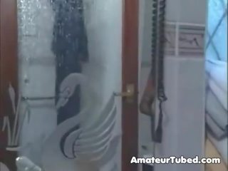 愉快 印度人 情婦 洗澡