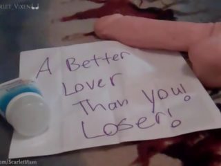 Грудаста diva scarletvixen ignores & mocks you&comma; loser&period;