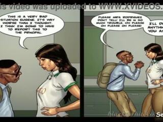 Detention season &num;2 Ep&period; &num;3 - Spanish Teacher Wants College Student's Big Black pecker