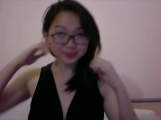 Pleasant and sedusive Asian teen&comma; Harriet Sugarcookie