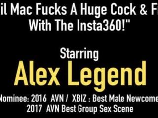 Exceptional великий трах abigail mac трахкав по алекс legend з 360 камера