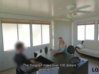 Loan4k&period; allie rae 告訴 她 是 一 脫衣舞娘 所以 為什麼 loan 代理人 得到 熱 到 trot