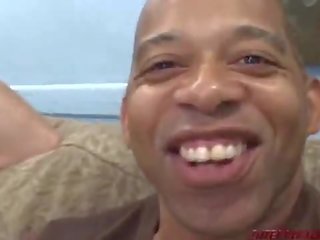 Öýlenen blondinka cheats for monstr gara sik blackzilla