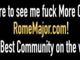 Ball Busting Black adult clip With Cherise Rozy & BBC Rome Major&excl;