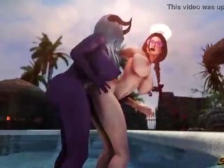 &lbrack;futa на female&rsqb; succubus спокушати a мила ангел