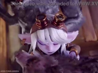 Tristana разтегнат от чудовище петли