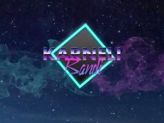Harlot в рибарска мрежа обича към смуча и езда а голям dick&period; karneli bandi