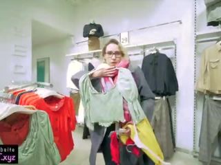 Публічний агент - risky анал секс в zara fitting кімната з 18 stunner