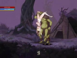 Ritual summons &vert; етап 1 &vert; чудовий angelic дочка з powers отримує її манда трахкав по a священик і goblins з великий дзьоб і також в goblin лідер хто кінчає everywhere &vert; хентай ігри gameplay p1