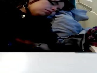 Darling sleeping fetish in train spy dormida en tren