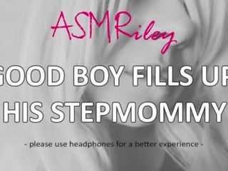 Eroticaudio - добре приятель fills вгору його stepmommy