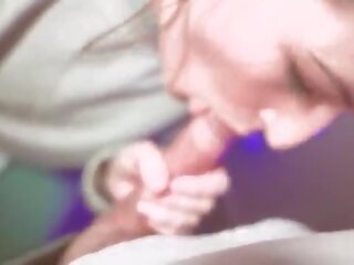 StepBrother fucks step sisters mouth while she is on the phone