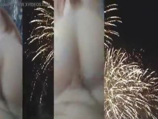 4th Of July xxx film Celebration Face Fuck And Creampie
